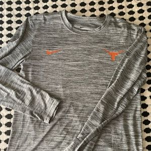 Texas Longhorns Nike dri-fit long sleeves tee